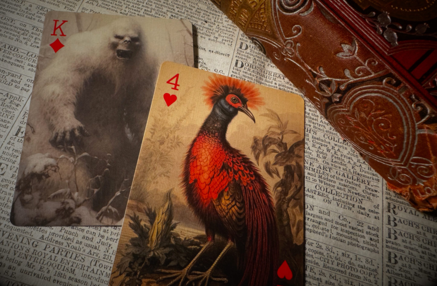 Dead Rebel Explorers Club Cryptozoological Playing Card Set