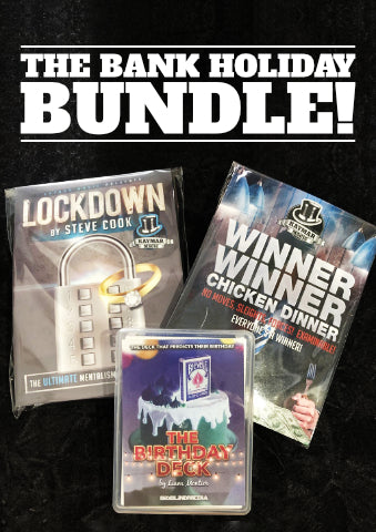 The Bank Holiday BUNDLE DEAL! Get 'The Birthday Deck', 'Winner Winner Chicken Dinner' and 'LOCKDOWN' JUST 10 SETS!