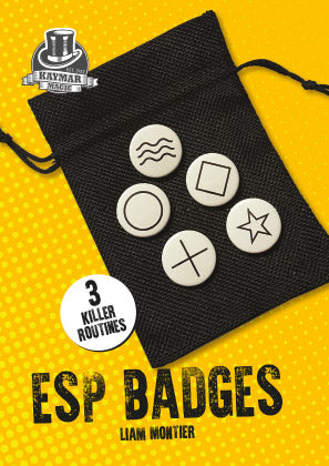 ESP Badges by Liam Montier - Kaymar Magic Exclusive! - Kaymar Magic
