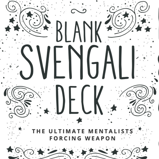 Blank Svengali Deck