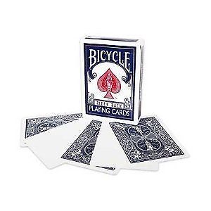Bicycle Blue Backed Blank Face Deck - USPCC - Kaymar Magic