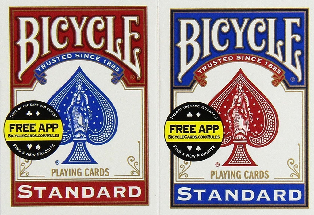 Bicycle Playing Cards Twin Pack - Red and Blue - Kaymar Magic