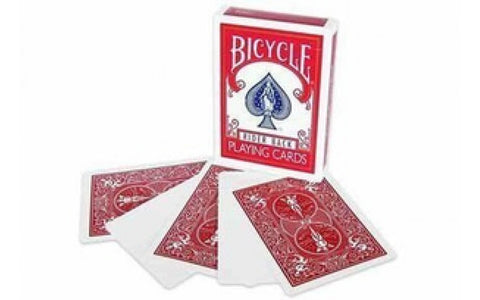 Bicycle Red Back Blank Face Deck - USPCC - Kaymar Magic