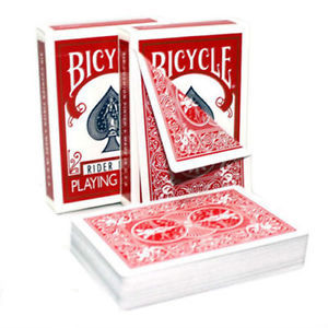 Bicycle Double Backed Deck - Red / Red - USPCC - Kaymar Magic