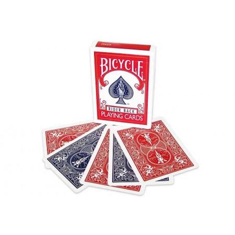 Bicycle Double Backed Deck - Red / Blue - Kaymar Magic