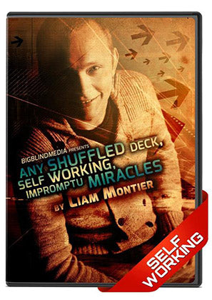 Any Shuffled Deck, Self Working, Impromptu Miracles DVD by Liam Montier - Kaymar Magic