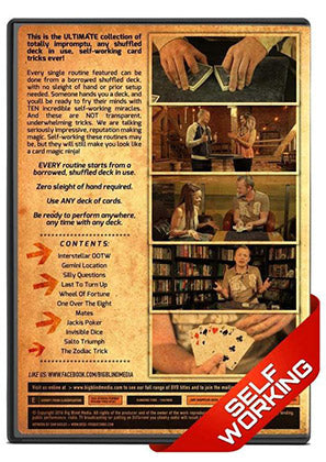 Any Shuffled Deck, Self Working, Impromptu Miracles DVD by Liam Montier - Kaymar Magic