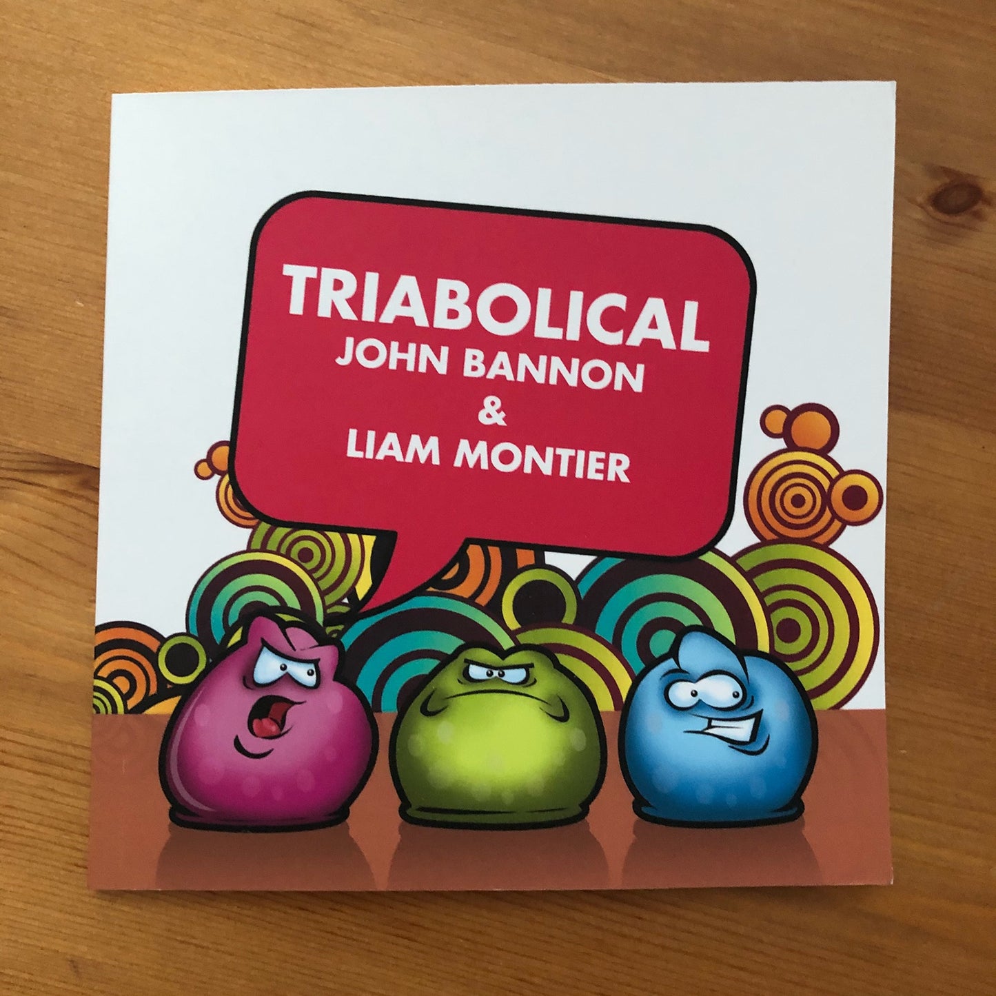 Triabolical by John Bannon and Liam Montier Book and custom printed cards!