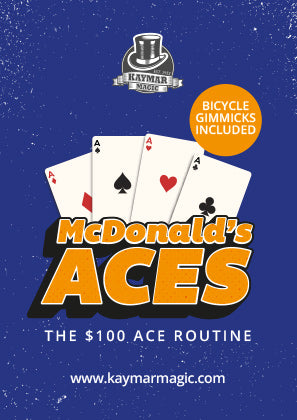 McDonalds Aces - $100 Ace Routine - Kaymar Magic