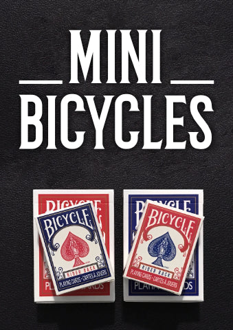 Mini Bicycle Card Decks - Blue and Red
