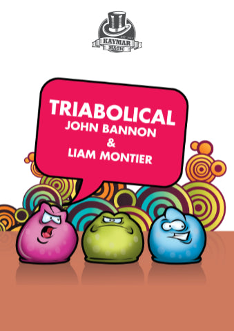 Triabolical by John Bannon and Liam Montier Book and custom printed cards!