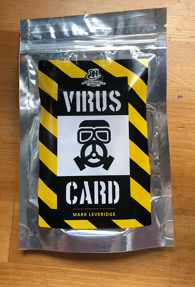 The Virus Card by Mark Leveridge - KAYMAR EXCLUSIVE! - Kaymar Magic